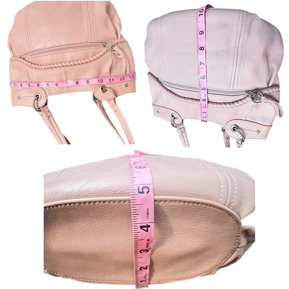 The Stone Mountain Pink Leather Women's Bag - Picture 5 of 8